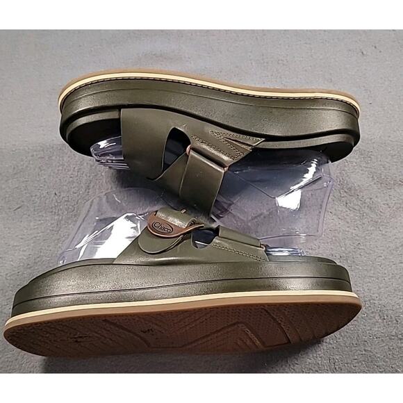 Chaco Townes Midform Olive Night Sandals Size 8 EUC – Casual Comfort Travel Shoe - Picture 4 of 8